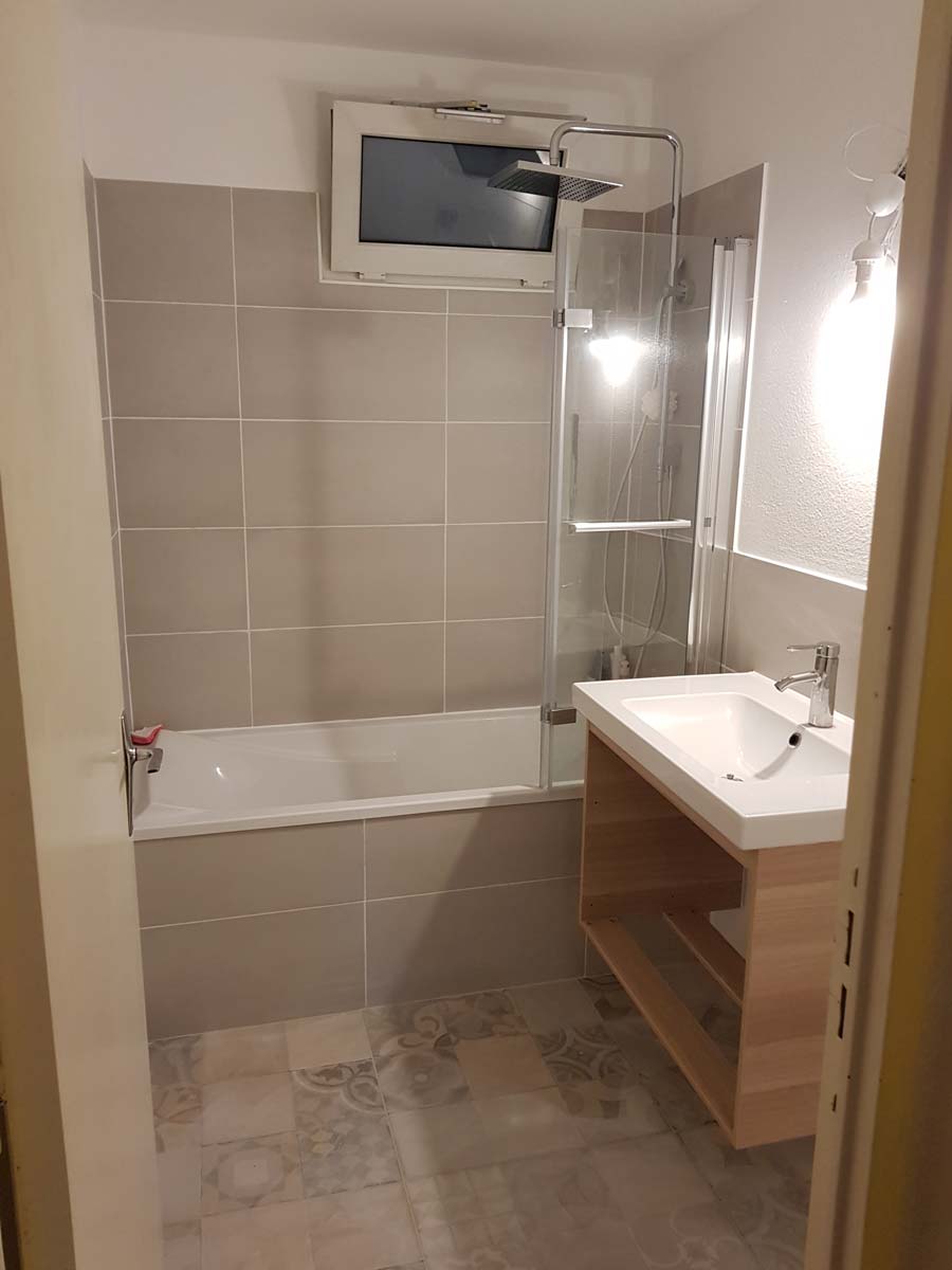 Rénovation complète sanitaire à Witternheim proche de Benfeld